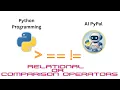 28 Relational or Comparison Operators