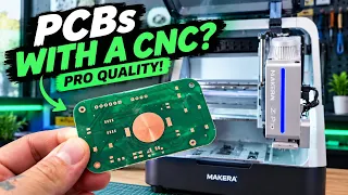 Making professional PCBs on my new Makera Z1 CNC machine