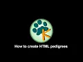 Create a HTML pedigree registry with Kintraks Animal Breeder