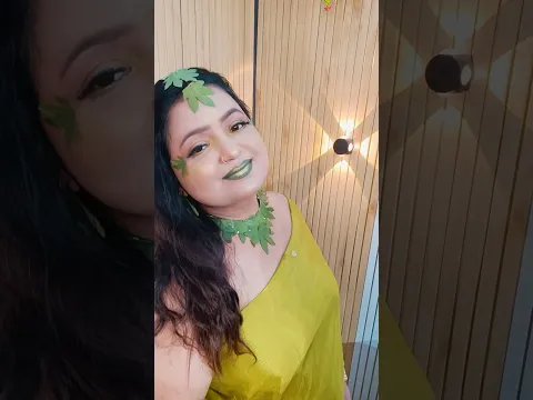 creative Makeup look for sawan spacial 🌿# #naturencebeautyworld #shortsvideo #makeup #usa