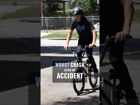 Worst Crash After My Accident  #bmx #bikes
