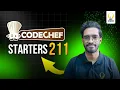 CodeChef Starters 211 Div 4 Solutions Smart Interviews