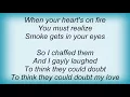 Sarah Vaughan - Smoke Gets In Your Eyes Lyrics