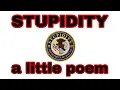 Download Lagu STUPIDITY - a little poem (lyrics)