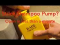 Stuck Shampoo Pump Here s the Quick Fix in 54 Seconds