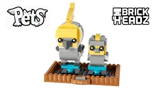 LEGO BrickHeadz 🐥 40481  Cockatiel 🐥 SPEED BUILD