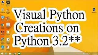 Python 3D Objects Visual Python Vpython 2018