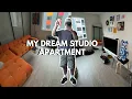 MODERN STUDIO APARTMENT TOUR I DOWNSIZED