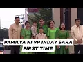 PAMILYA NI INDAY SARA LUMABAS SA KAUNA-UNAHANG PAGKAKATAON DUTERTE-CARPIO FAMILY