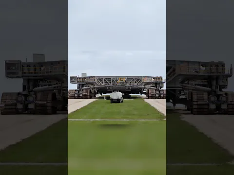 World's BIGGEST Rocket Transporter in Action! 🚀 #shorts #viral