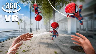 Mini Spider-Men Chase 360° VR - Can YOU Escape?