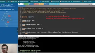 C Coding Interview Questions Oop in C Function Pointers Structure Pointer Part - 2
