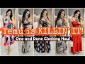 HUGE TEMU SUMMER FASHION TRY-ON HAUL Holiday Outfits Dresses Sandals Press on Nails