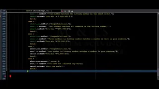 Java Complete Project - Simple Lottery Game Part 3