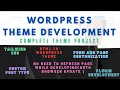 WordPress theme development from scratch Explained Step by step Easy Approach
