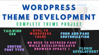 WordPress theme development from scratch Explained Step by step Easy Approach