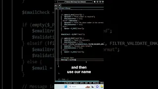 Get Input Info with PHP - POST