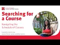 Rutgers Summer Session Registration Tutorial Searching for a Course