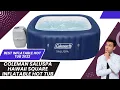 Coleman SaluSpa Hawaii Square Inflatable Hot Tub Full review 2024 - best inflatable hot tub 2024