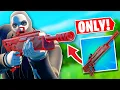 The EXOTIC Heisted Explosive Assault Rifle ONLY Challenge in Fortnite