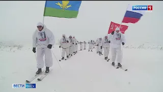 Тевризский район сегодня принимает участников лыжного пробега