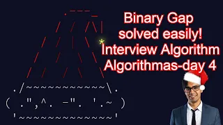 Interview Algorithm Questions - Algorithmas Day 4 BINARY GAP SOLVED EASILY