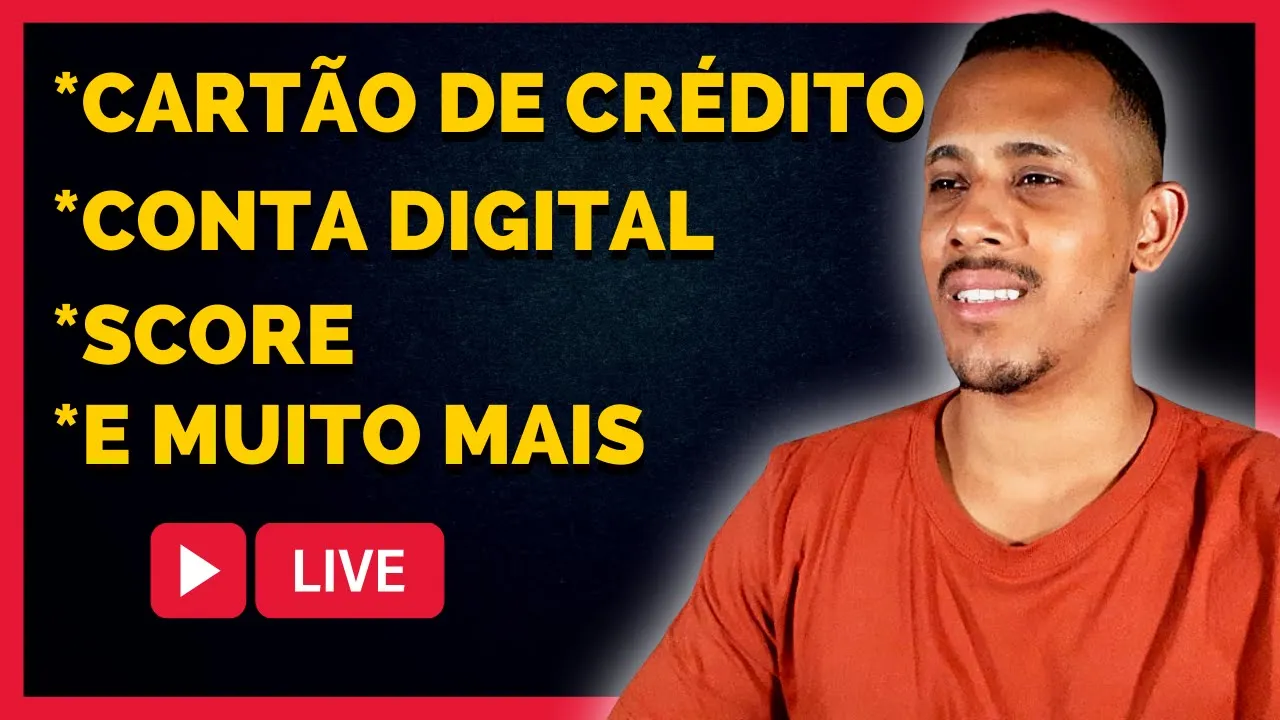 ????RESPONDENDO OS INSCRITOS AO VIVO | CARTÃO DE CRÉDITO - CONTA DIGITAL- SCORE ALTO #7