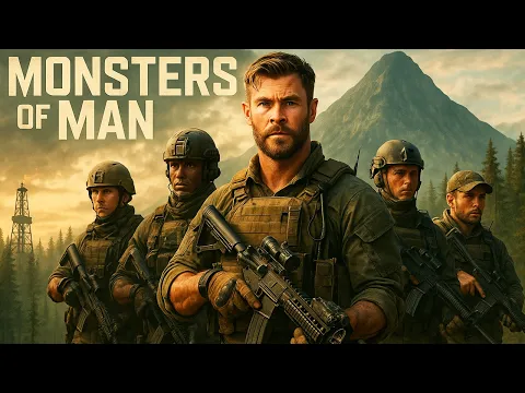 AI Robots Deployed Into The Jungle | Insane Action Survival Movie in 4K