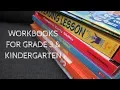 WORKBOOKS FOR GRADE 3 AND KINDERGARTEN