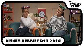 Misha Grimes Relives Her D23 Experience! 🎬 | Disney Debrief 🍿 @DisneyClubUK