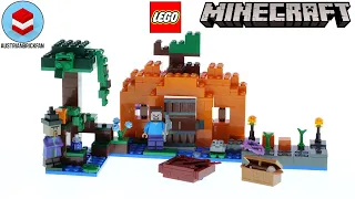 LEGO Minecraft 21248 The Pumpkin Farm - LEGO Speed Build Review