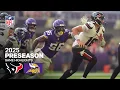 Houston Texans vs Minnesota Vikings Game Highlights 2025 Preseason Week 1