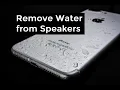 165 Hz frequency remove water from speaker - Test Tone Pure Sine Wave 5 min