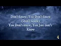 Zacardi Cortez - You Don t Know