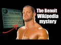 The Eerie Benoit Wikipedia Mystery Hours Before the World Knew