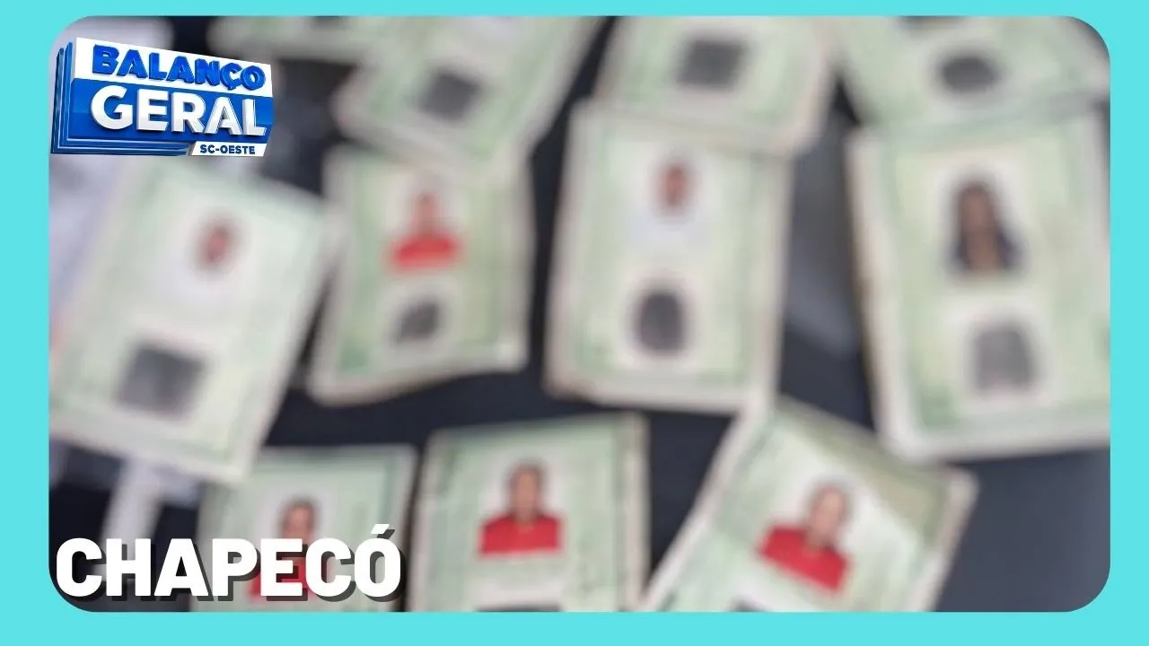 Homem é preso ao tentar sacar FGTS com documento falso em Chapecó