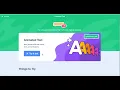 How to use the scratch lab animated text feature