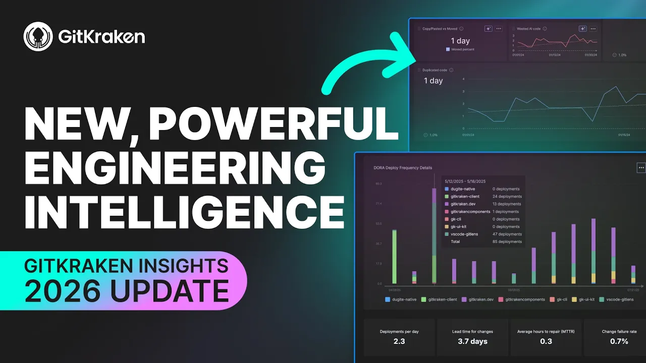 GitKraken Insights dashboard video