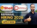 Shell 2026 Graduate Hiring Oracle Referral Program Apply Now