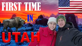 First time in UTAH USA Travel Vlog