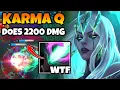 Lagu Karma Buffs make her Q do OVER 2000 (170% AP RATIO!)