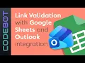 CodeBOT app Link Validation Upgraded Workflow Overview