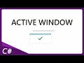 C - Wait for active window title