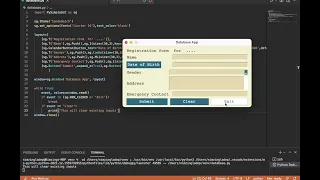 How to develop a database using python - Reset fields