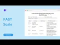 FAST Scale Functional Assessment Staging Tool