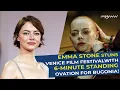Download Lagu Emma Stone Earns 6-Minute Standing Ovation for Bugonia at Venice!