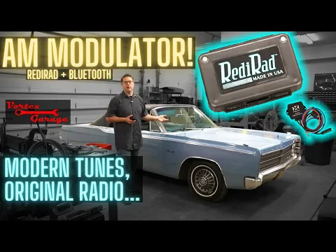 Download MP3 Play any audio on your Classic AM Radio - RediRad and hidden Bluetooth install on our Plymouth Fury