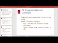 Intro to Programming Database - Chapter 1 Lecture su17