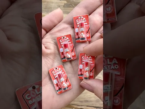 Como fazer cola bastão em Casa - Dicas DIY Miniatura