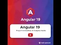 how to create angular 19 setup via visual studio code